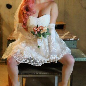 Bridal Outfit or Bridal Type Cosplay Costume Halloween